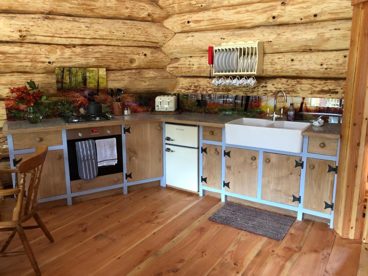 Coed Y Marchog Woodland Retreat Villa Hereford Exteriör bild