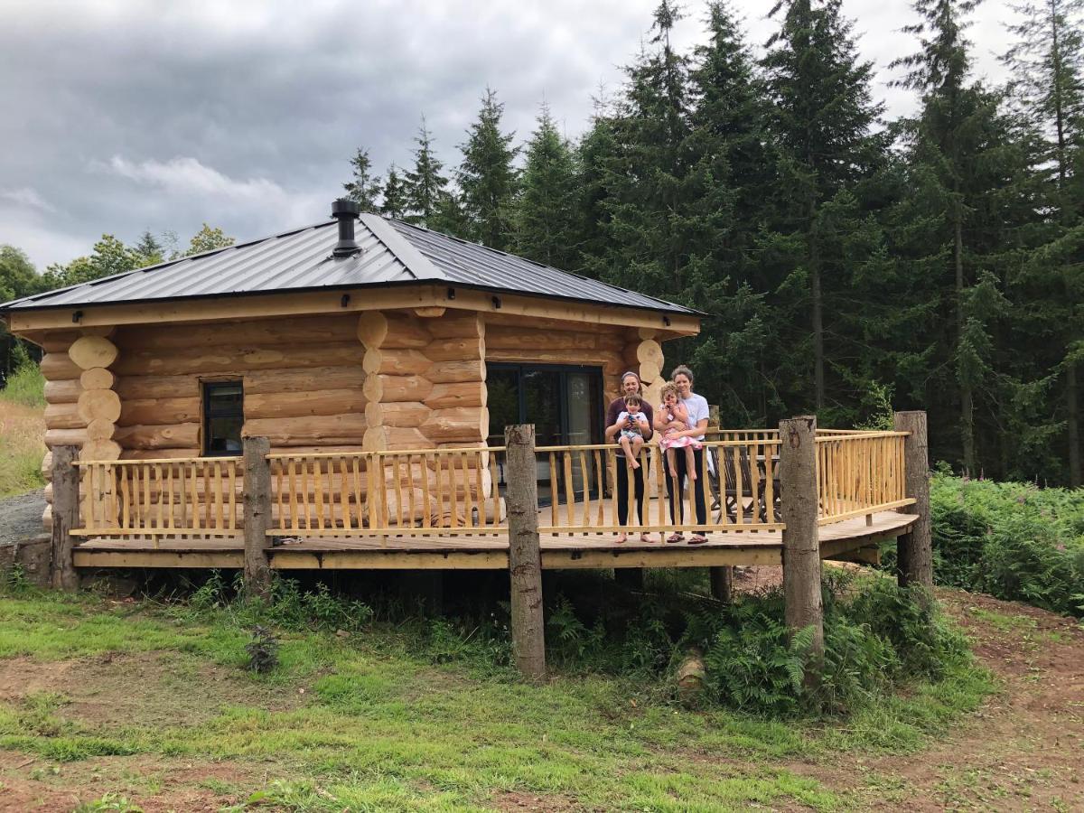 Coed Y Marchog Woodland Retreat Villa Hereford Exteriör bild